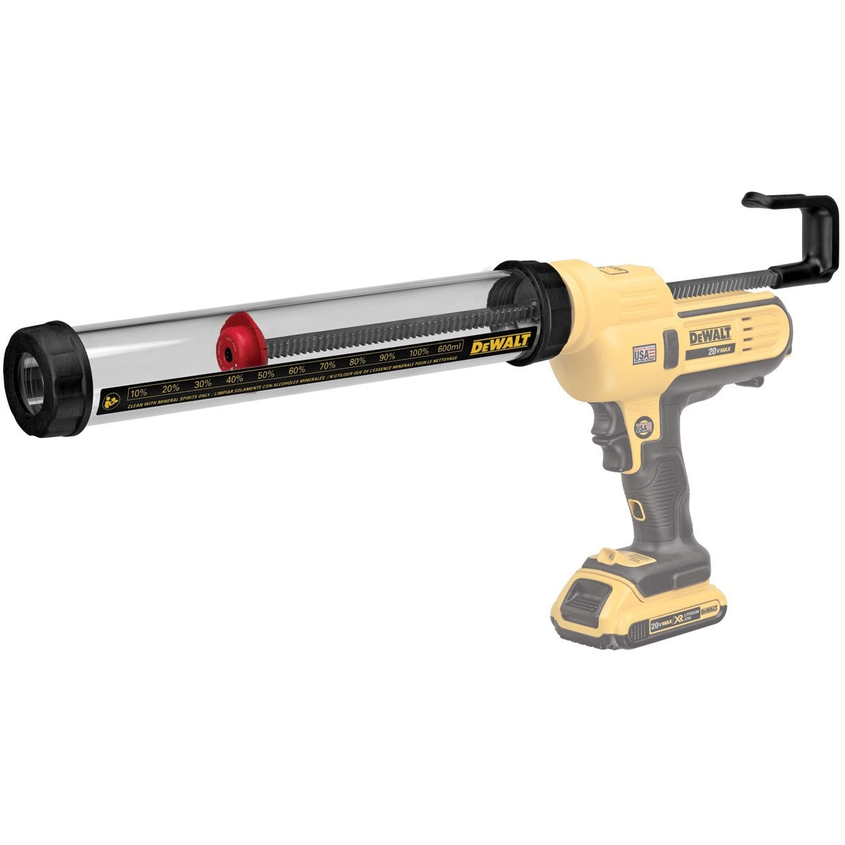 DeWalt DCE5801 600 mL Clear Sausage Tube Conversion Kit