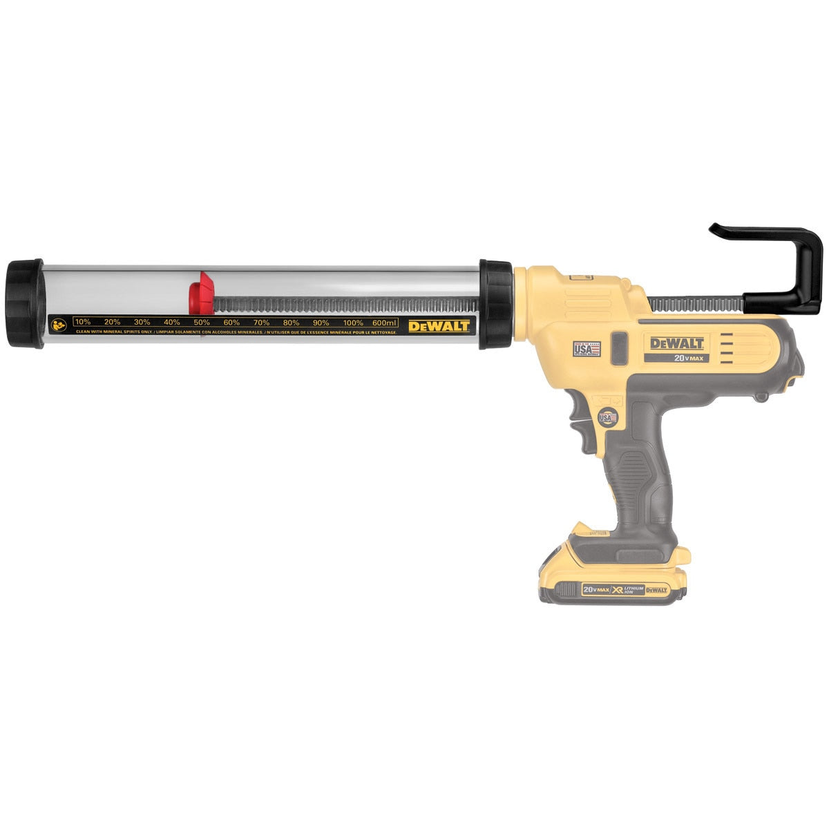DeWalt DCE5801 600 mL Clear Sausage Tube Conversion Kit