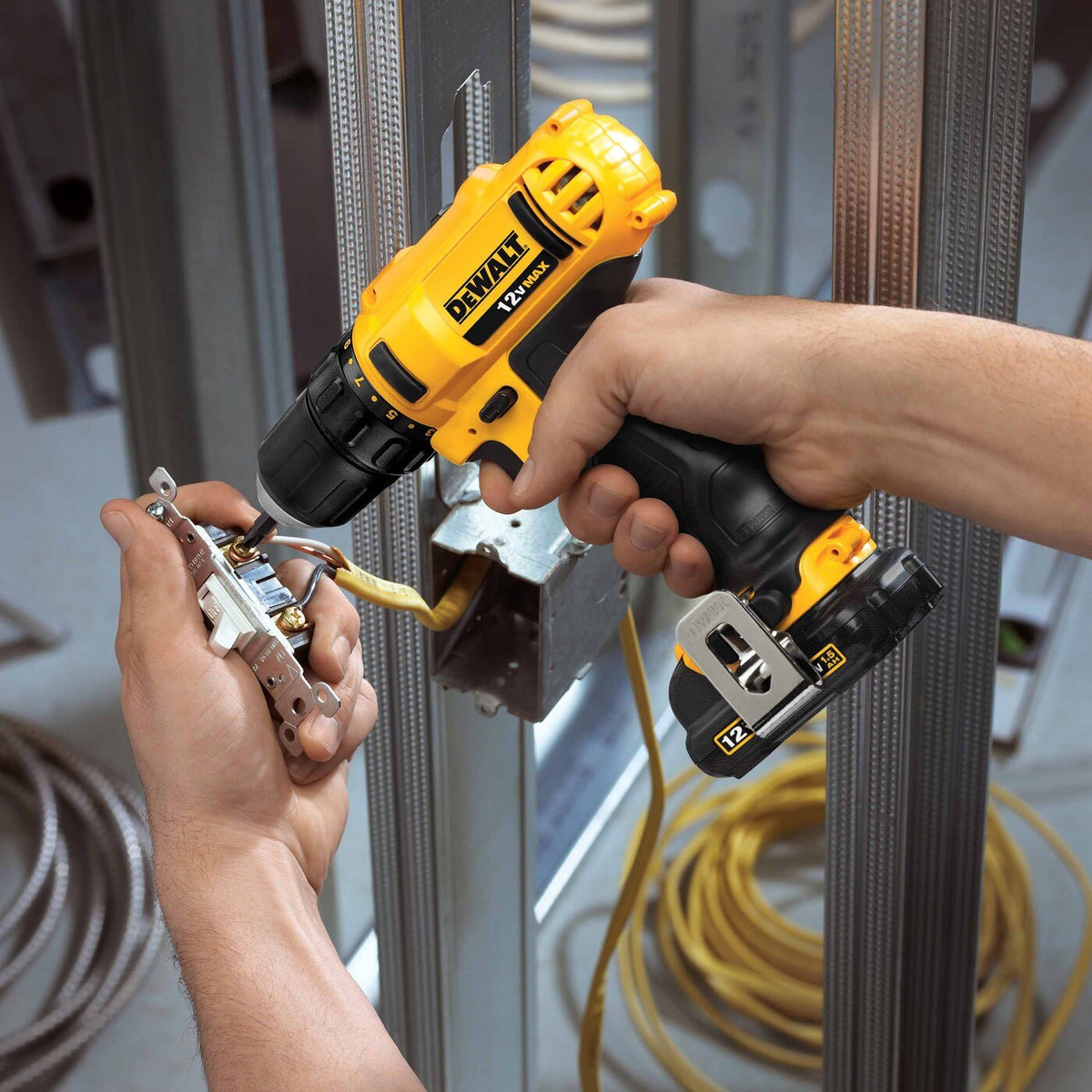 DeWalt DCD710S2 3/8" 12V MAX Cordless Drill/Driver Kit