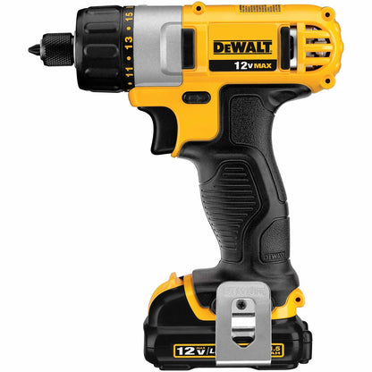 DeWalt DCF610S2 1/4" 12V MAX Cordless Screwdriver Kit