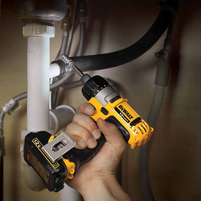 DeWalt DCF610S2 1/4" 12V MAX Cordless Screwdriver Kit
