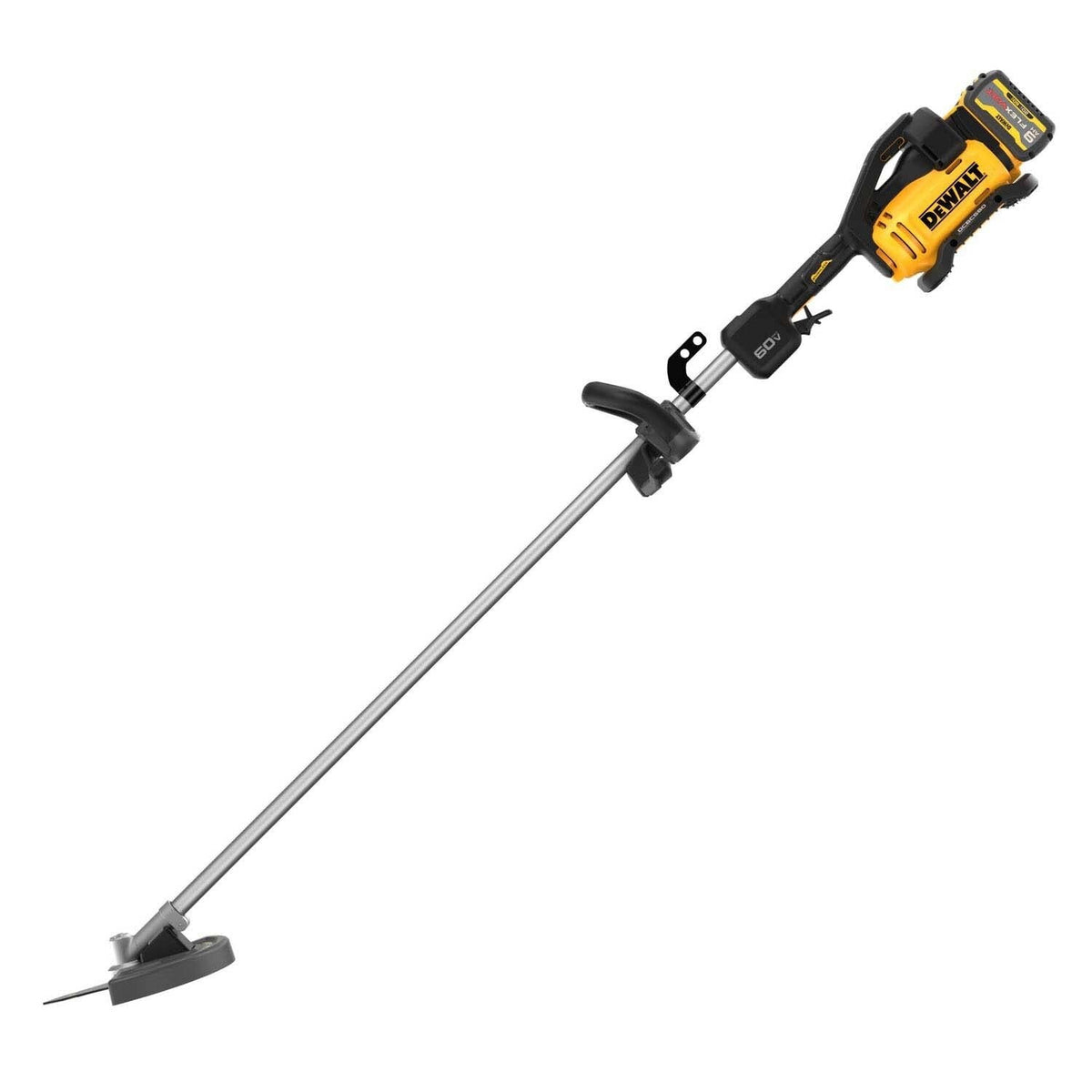 DeWalt DCBC580X2 60V MAX Brush Cutter Kit with 10 in. Tri-Tip Carbide Steel Blade and LED Display (2 Batteries)