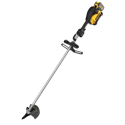 DeWalt DCBC580X2 60V MAX Brush Cutter Kit with 10 in. Tri-Tip Carbide Steel Blade and LED Display (2 Batteries)