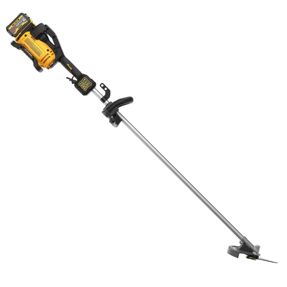 DeWalt DCBC580X2 60V MAX Brush Cutter Kit with 10 in. Tri-Tip Carbide Steel Blade and LED Display (2 Batteries)