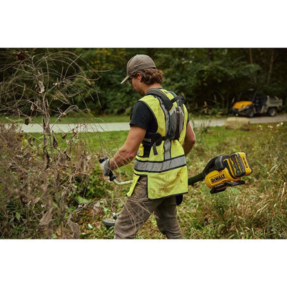 DeWalt DCBC581B 60V MAX 10 in. Brush Cutter with Bike Handle, LED Display, and Tri Tip Blade (Tool Only)
