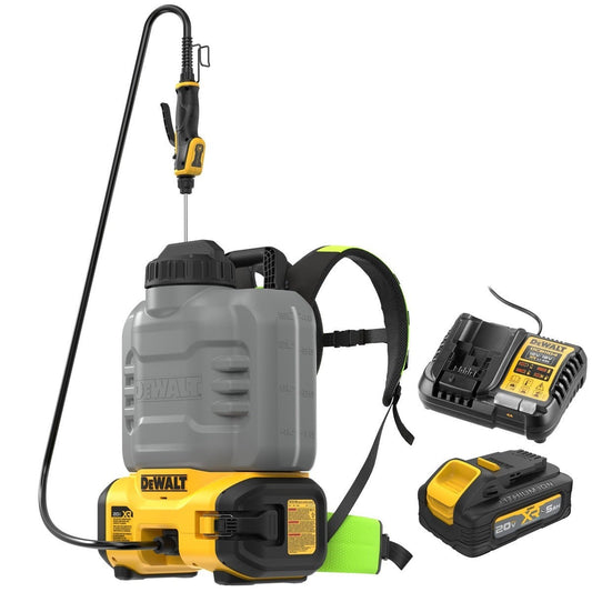 DeWalt DCCS1100GH1 20V MAX XR Concrete Chemical Sprayer Kit with 4 Gallon Tank and 10-Speed Flow Control (1 Pack)