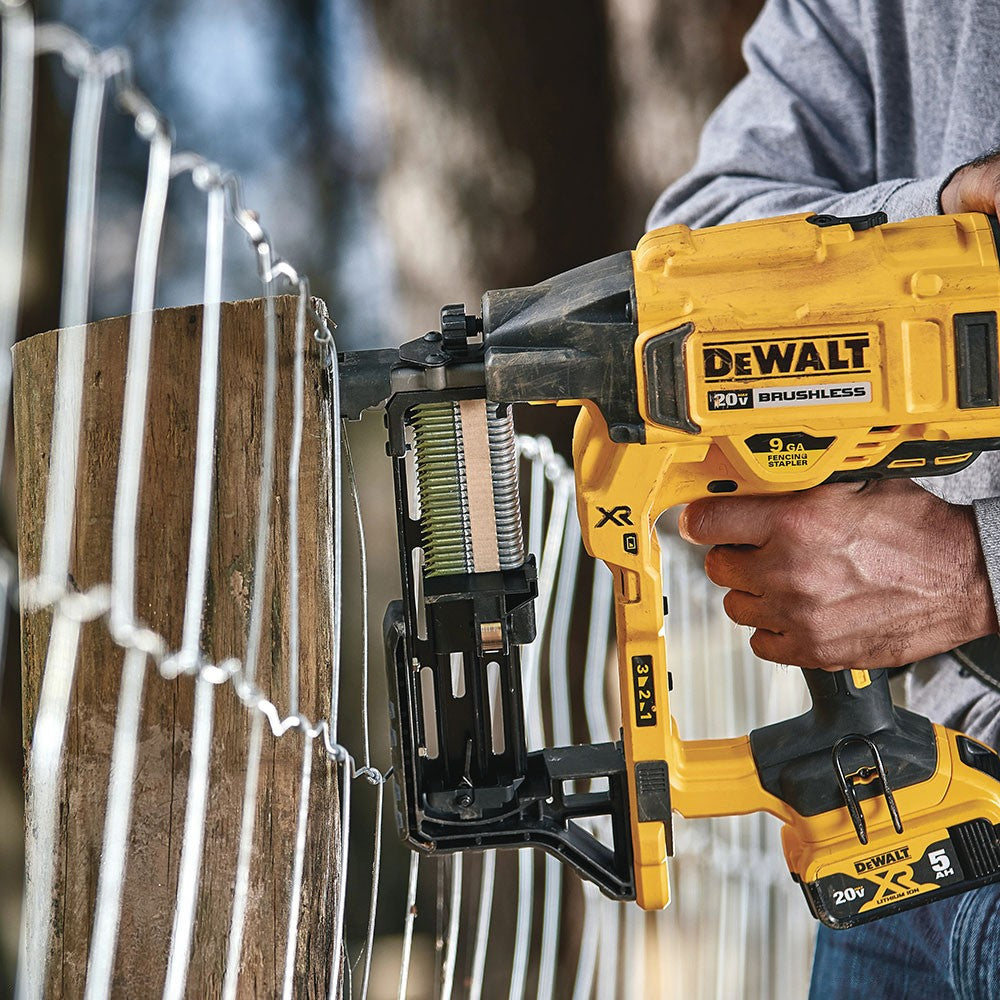 DeWalt DCFS950B 20V MAX* XR 9 GA Cordless Fencing Stapler (Tool Only)