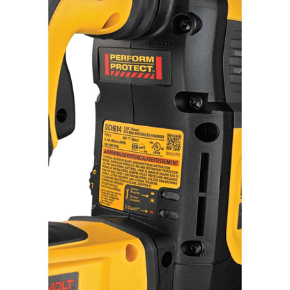 DeWalt DCH614X2 60V 1-3/4" SDS Max Brushless Combination Rotary Hammer Kit