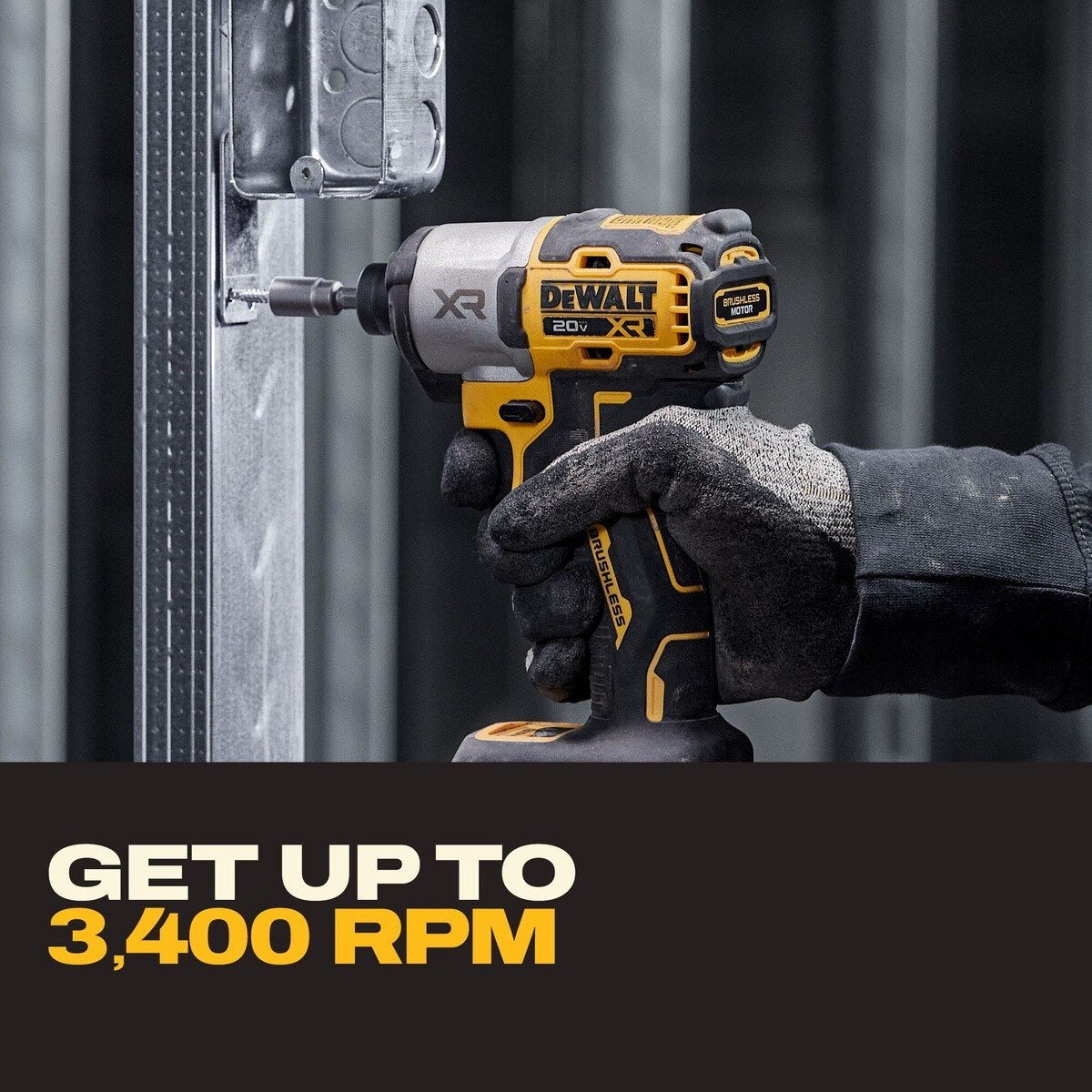 DeWalt DCK2101QQ2 20V MAX XR Hammer Drill and 3-Speed Impact Driver Combo Kit