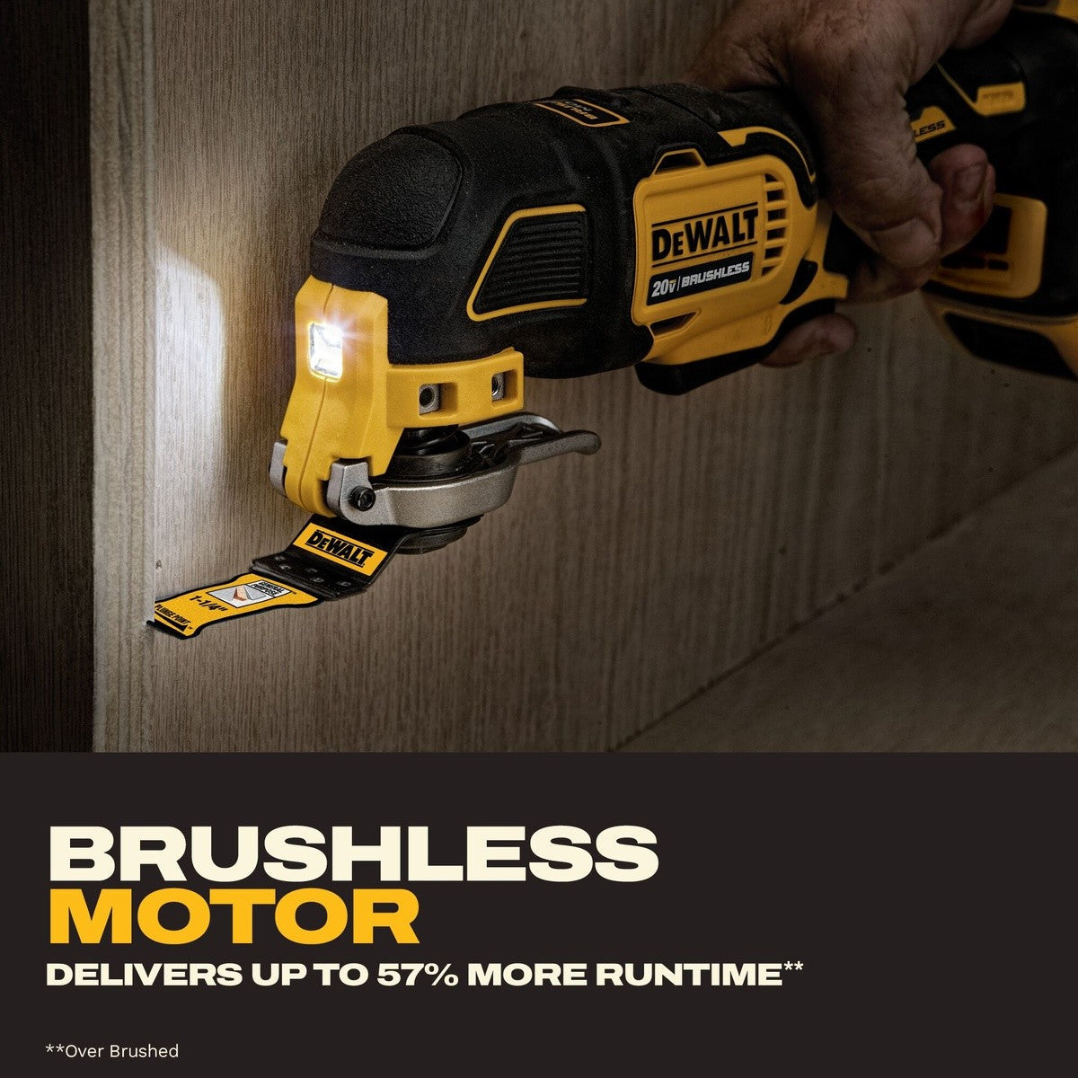 DeWalt DCS356D1 20V MAX XR Brushless Cordless Oscillating Multi-Tool Kit