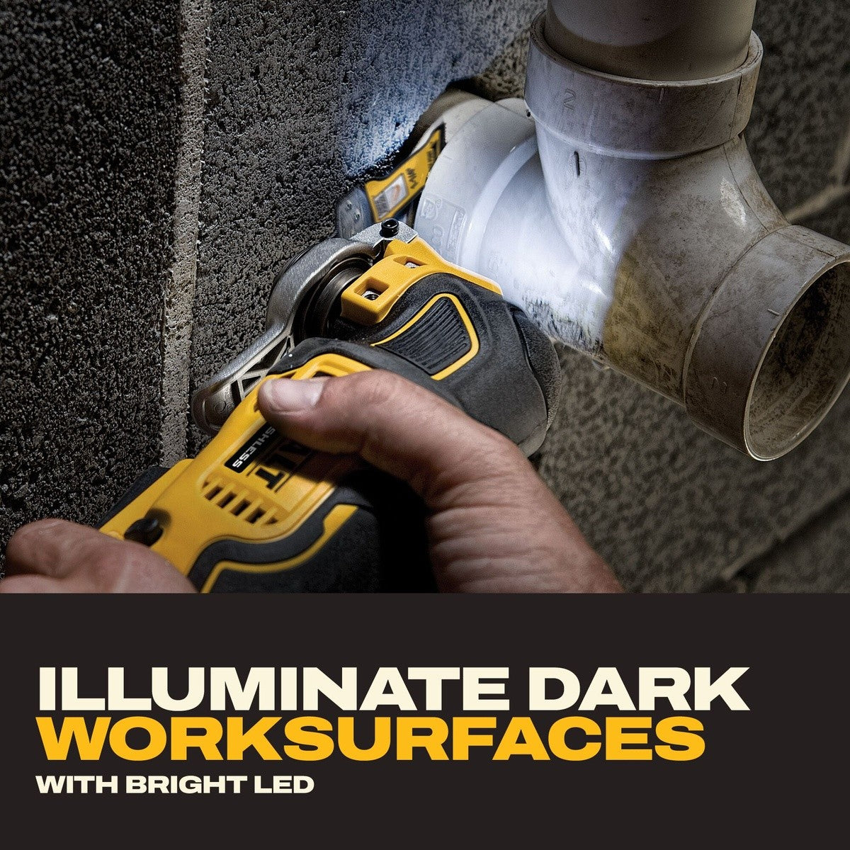 DeWalt DCS356D1 20V MAX XR Brushless Cordless Oscillating Multi-Tool Kit