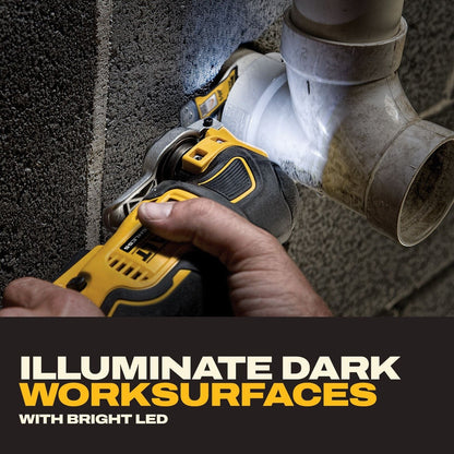 DeWalt DCS356D1 20V MAX XR Brushless Cordless Oscillating Multi-Tool Kit