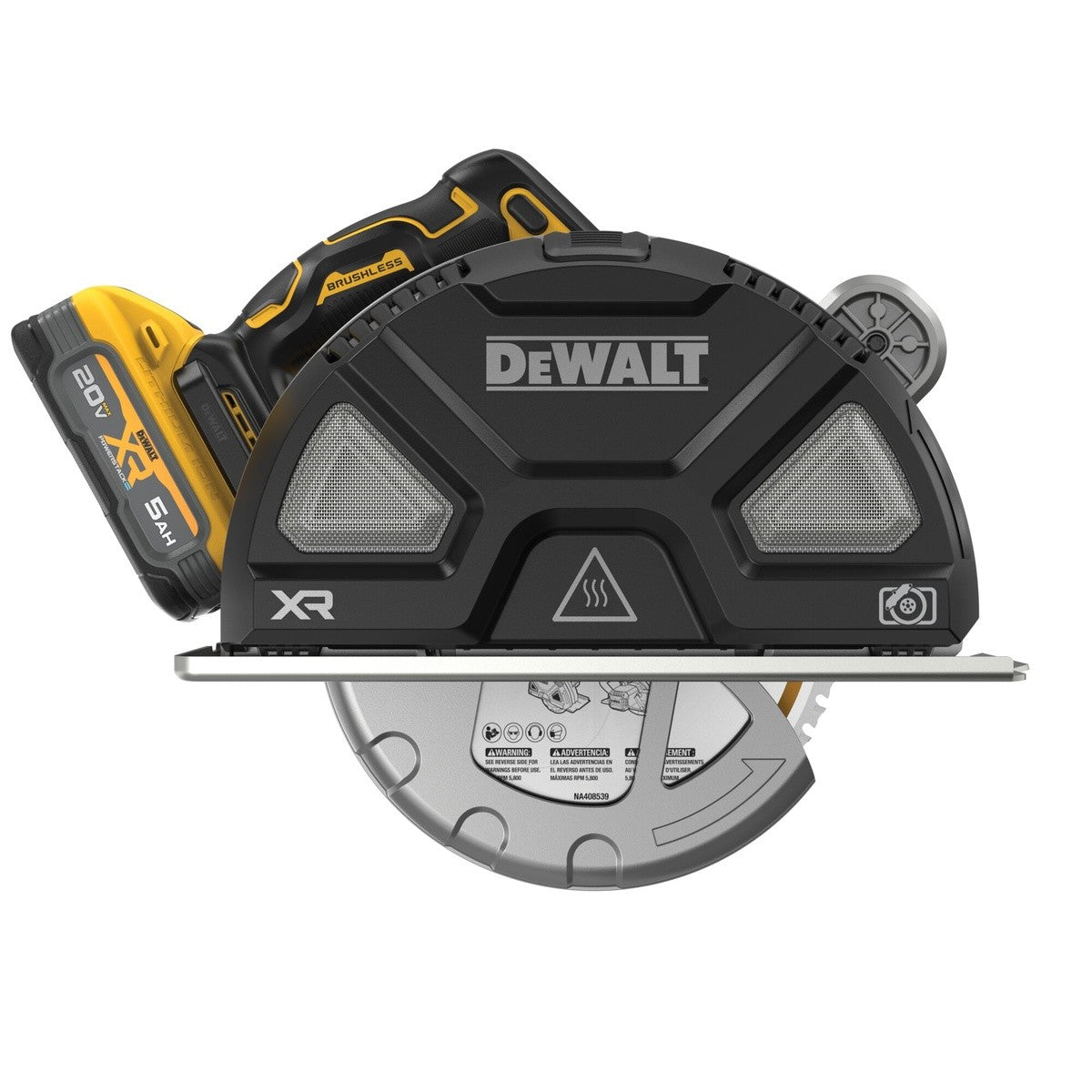 DeWalt DCS383H1 20V MAX* XR 7-1/4 in. Metal Cutting Circular Saw Kit