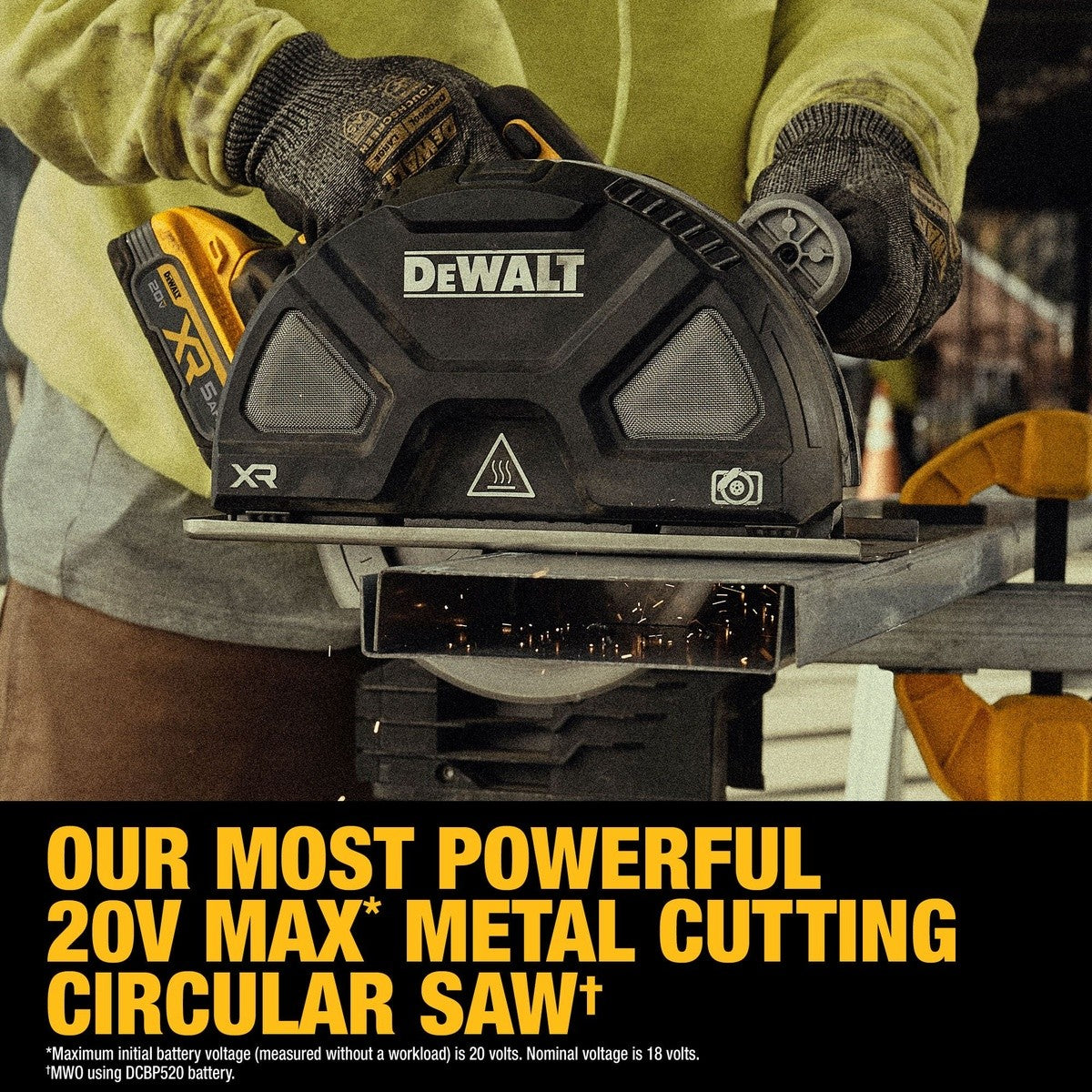 DeWalt DCS383H1 20V MAX* XR 7-1/4 in. Metal Cutting Circular Saw Kit