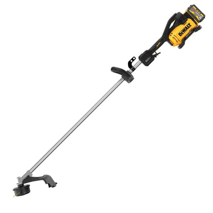 DeWalt DCST980X2 60V MAX Brushless 17.5 in. String Trimmer Kit with LED Display and D-Ring Handle (2 Batteries)