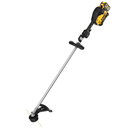 DeWalt DCST980X2 60V MAX Brushless 17.5 in. String Trimmer Kit with LED Display and D-Ring Handle (2 Batteries)