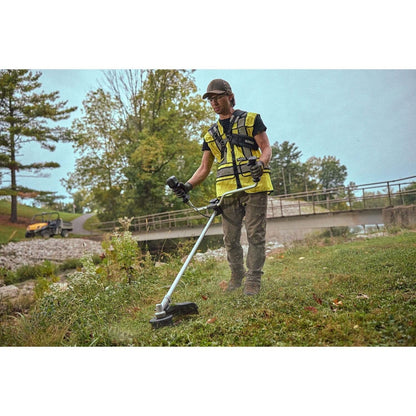 DeWalt DCST981B 60V MAX String Trimmer with Bike Handle, LED Display, 17.5 in. Swath (Tool Only)