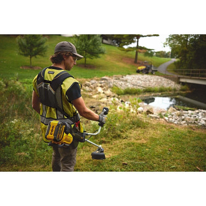DeWalt DCST981B 60V MAX String Trimmer with Bike Handle, LED Display, 17.5 in. Swath (Tool Only)
