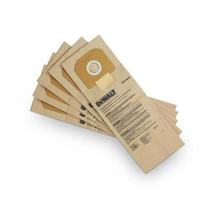 DeWalt DCV9401 Replacement Paper Bag - 5 Pack
