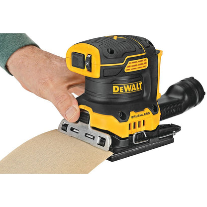 DeWalt DCW200B 20V MAX* XR Brushless Cordless 1/4" Sheet Variable Speed Sander (Tool Only)
