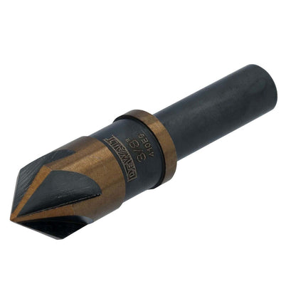 DeWalt DWAMDB24CS 3/8 in. High-Speed Steel 82 Degree Countersink Bit with 5 Flutes