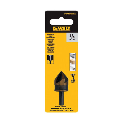 DeWalt DWAMDB48CS 3/4 in. High-Speed Steel Countersink Bit with 82 Degree Tip
