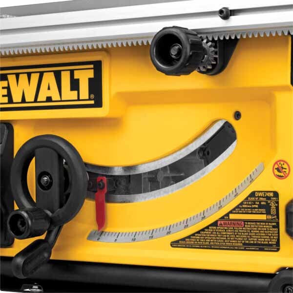 Dewalt DWE7491X Jobsite Table Saw with Scissor Stand, 10"
