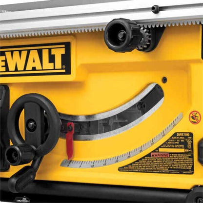 Dewalt DWE7491X Jobsite Table Saw with Scissor Stand, 10"