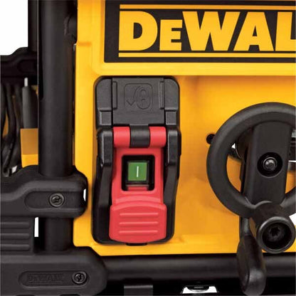 Dewalt DWE7491X Jobsite Table Saw with Scissor Stand, 10"