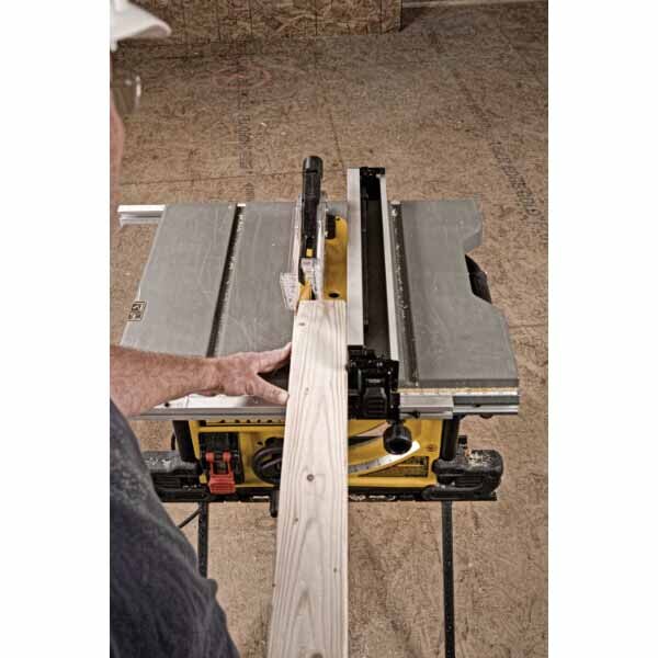 Dewalt DWE7491X Jobsite Table Saw with Scissor Stand, 10"