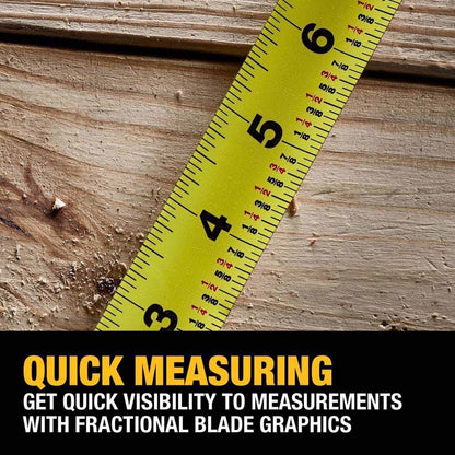 DeWalt DWHT39125S 25 ft. Compact Magnetic Tape Measure