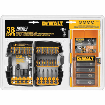 DeWalt DW2169 38-Pc. Impact Ready Accessory Set