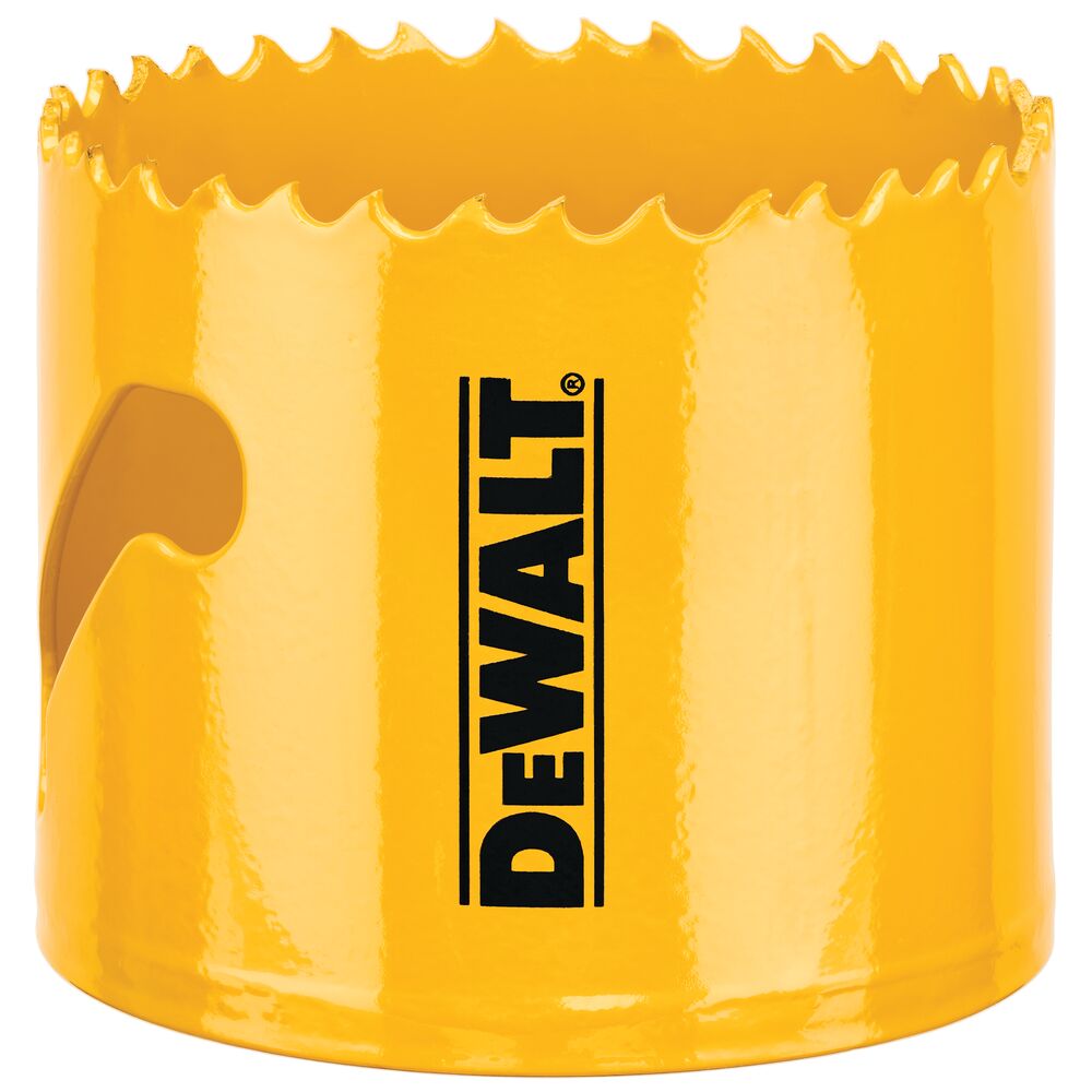 DeWalt DAH180038 2-3/8" (60mm) Hole Saw, Yellow