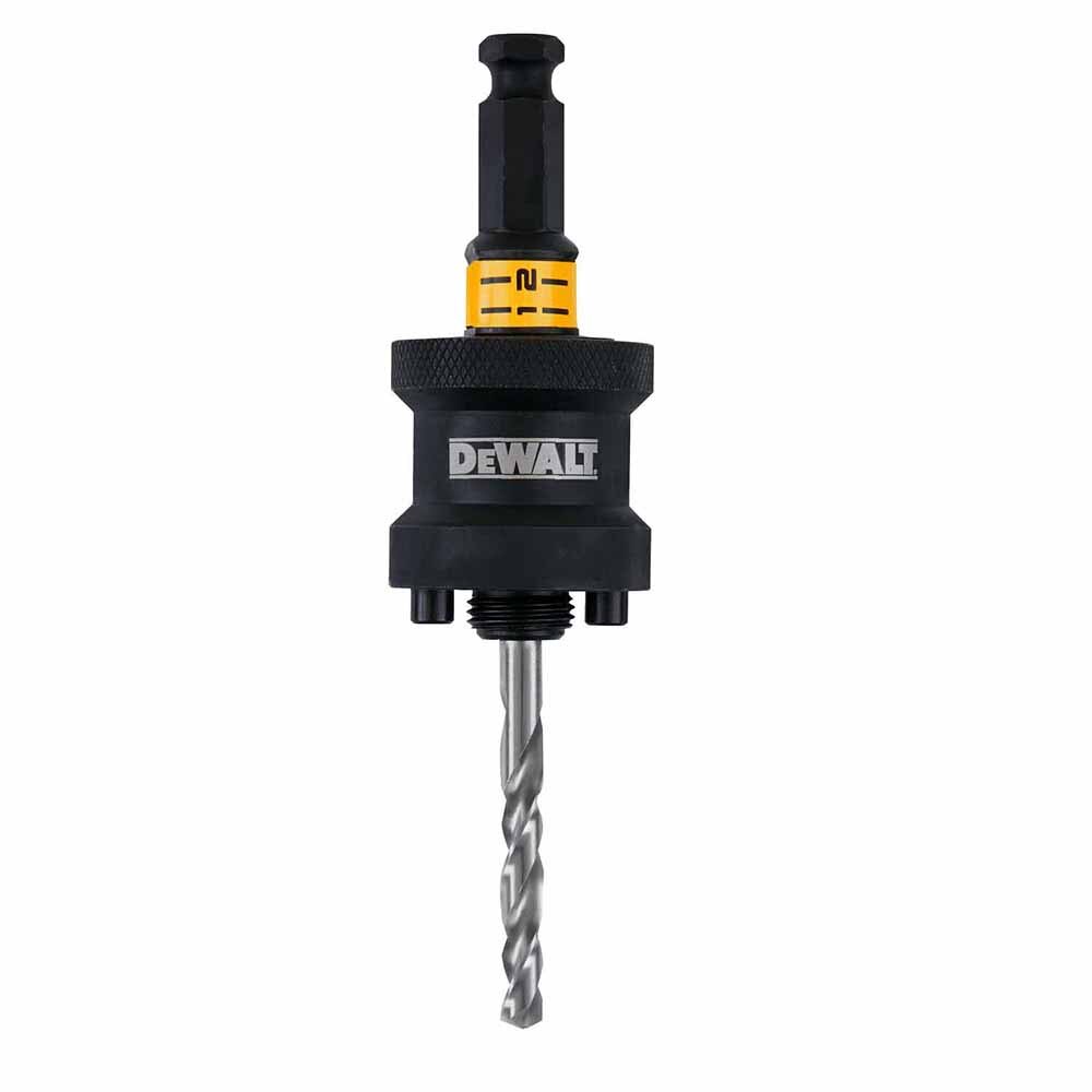 DeWalt DAH9912PBM Rapid Load 1-1/4" - 6" Quick Change Hole Saw Arbors