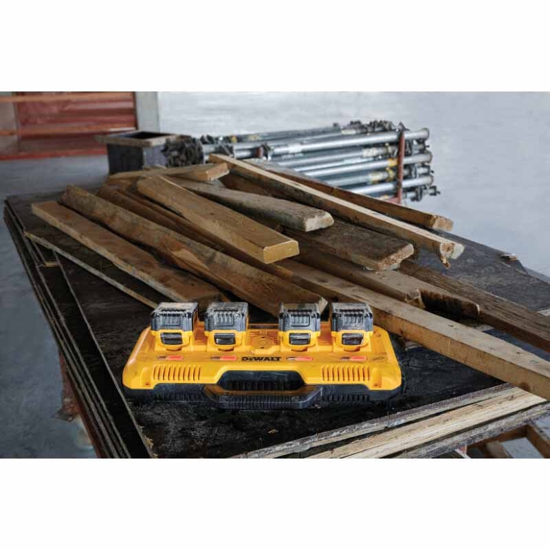 DeWalt DCB104 20V Max 4-Port Simultaneous Rapid Battery Charger