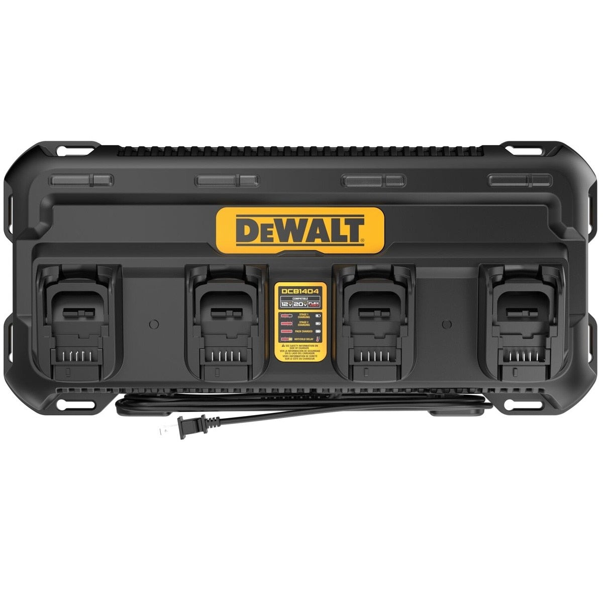 DeWalt DCB1404 12V MAX/20V MAX/FLEXVOLT 4 Amp Multiport Charger