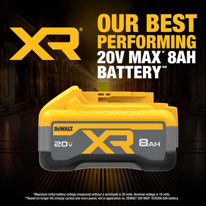 DeWalt DCB2108-2 20V MAX XR POWERPACK 8.0Ah Battery 2- Pack