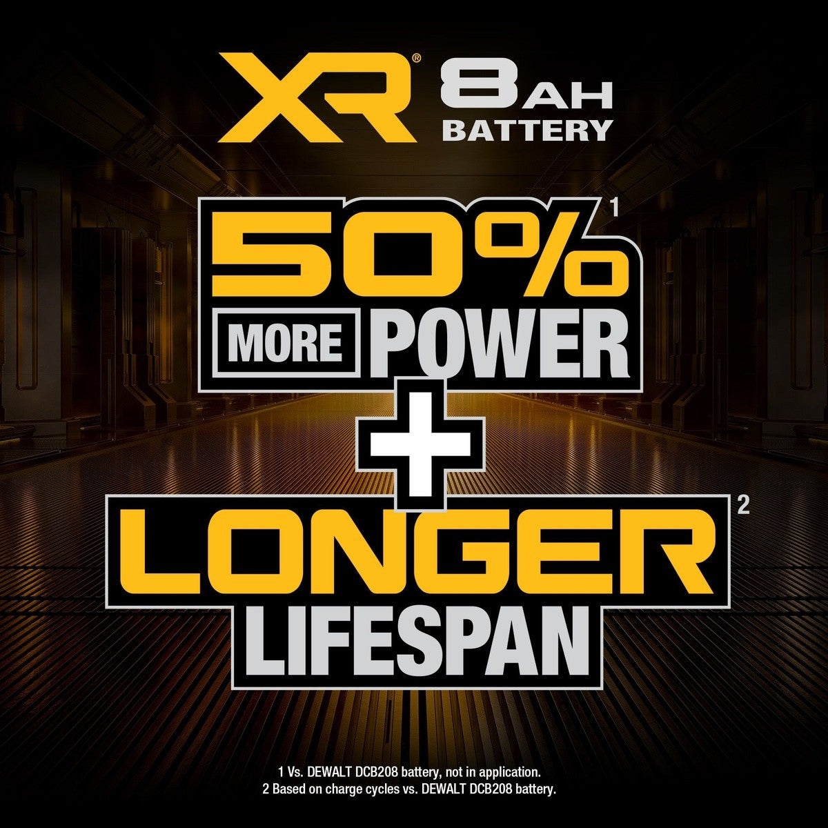 DeWalt DCB2108-2 20V MAX XR POWERPACK 8.0Ah Battery 2- Pack