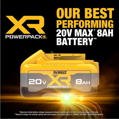 DeWalt DCB2108 20V MAX XR POWERPACK 8.0Ah Battery