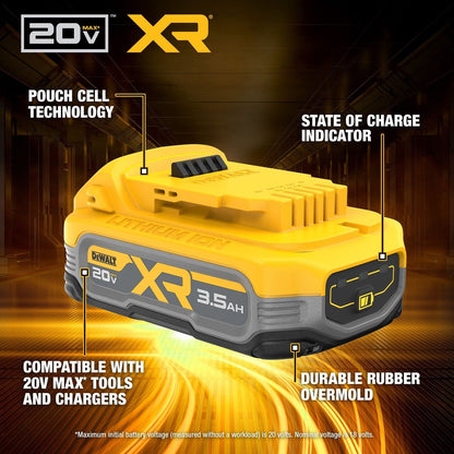DeWalt DCBP320 20V MAX* XR POWERSTACK 3.5Ah Battery