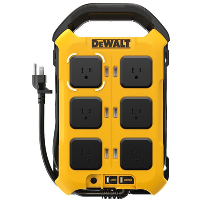 DeWalt DCBPC1615 15 Amp Power Controller with 6 AC Outlets and Intelligent Power Control