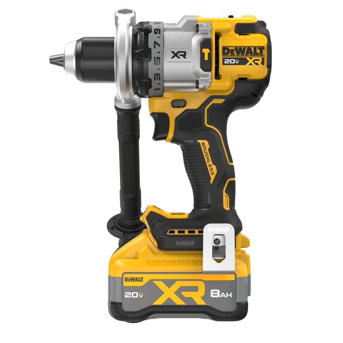 DeWalt DCD1007WW1 20V MAX XR Brushless Cordless 1/2 in. Hammer Drill Kit