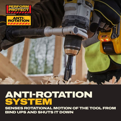DeWalt DCD1007WW1 20V MAX XR Brushless Cordless 1/2 in. Hammer Drill Kit