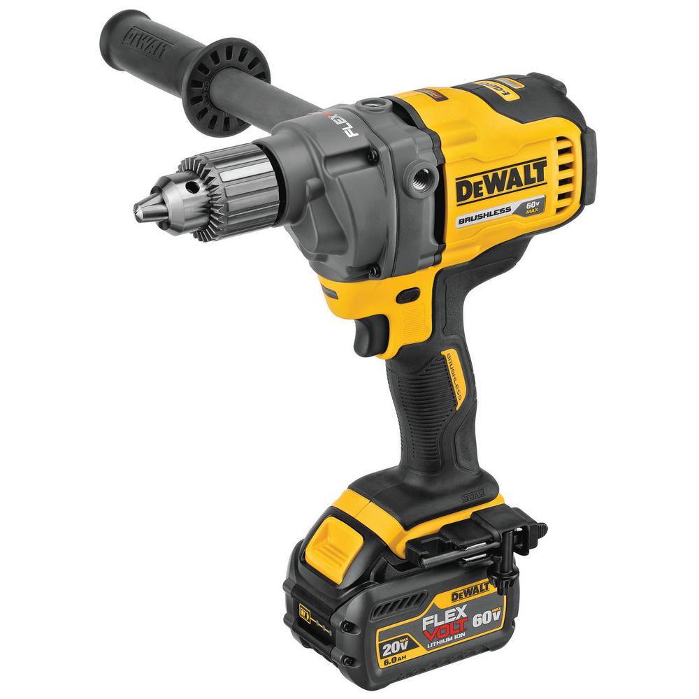 DeWalt DCD130T1 60V Mixer/Drill W/ E-Clutch Sys Kit