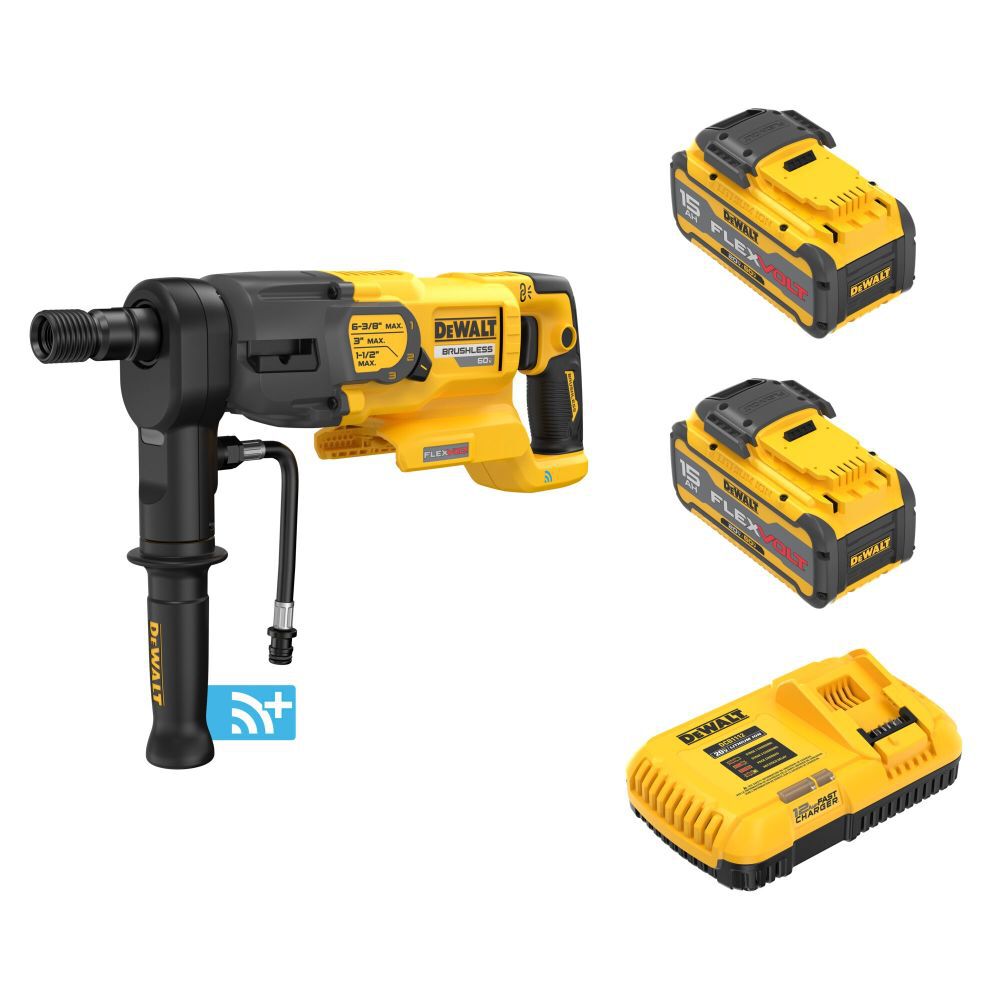 DeWalt DCD150Z2 60V MAX* 6-3/8 . Core Drill Kit