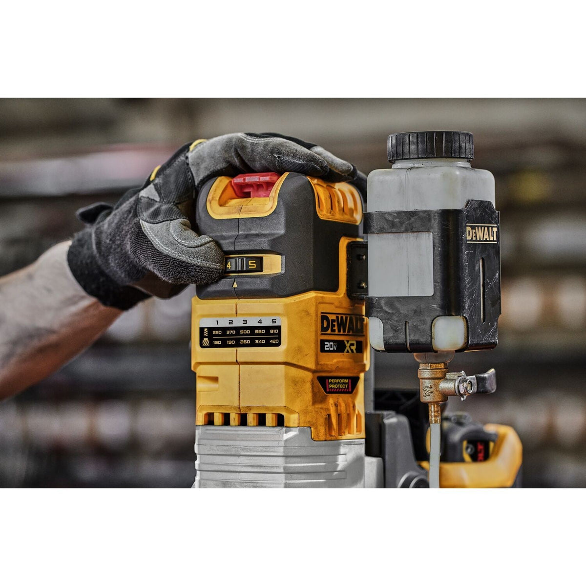 DeWalt DCD1624GX1 20V MAX XR 2" Cordless Brushless Magnetic Drill Press Kit (2 Batteries, Charger)