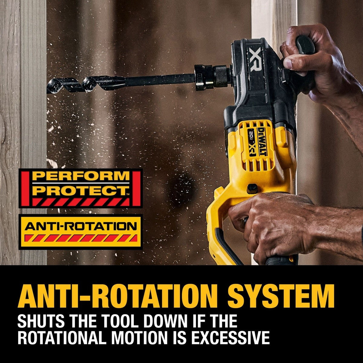 DeWalt DCD447WW1 20V Max* XR Brushless Cordless 7/16" Quick Change Compact Stud & Joist Drill Kit with XR POWERPACK