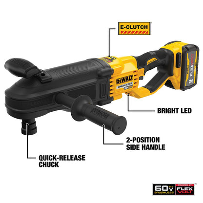 DeWalt DCD471X1 60V Max Stud & Joist Drill 7/16" Qc