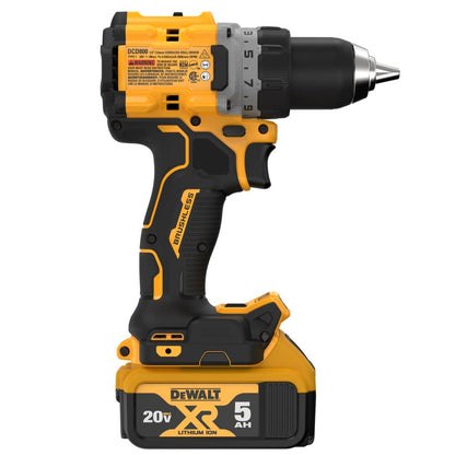 DeWalt DCD800P1 20V Max XR Brushless Cordless 1/2" Drill/Driver 5.0Ah Kit