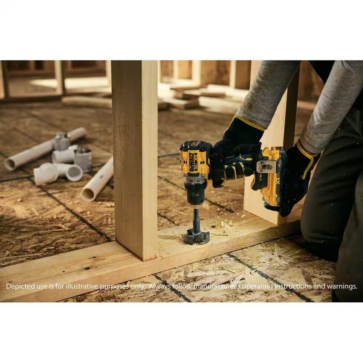 DeWalt DCD801B 20V MAX XR Brushless Cordless 1/2 in Drill/Driver (Tool Only)